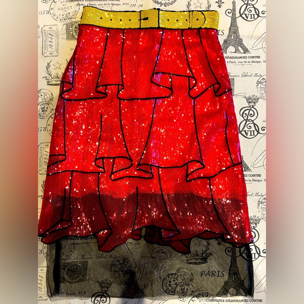 Sequins skirt